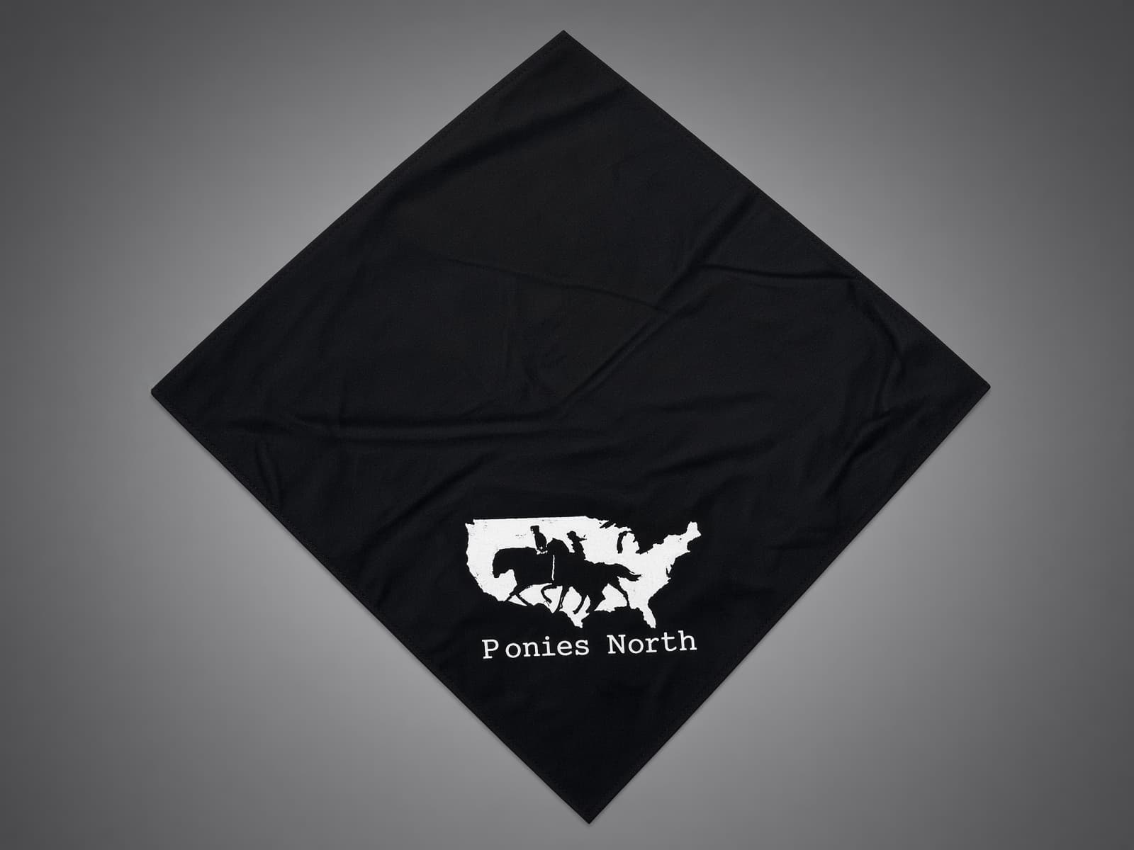 Black Ponies North bandana